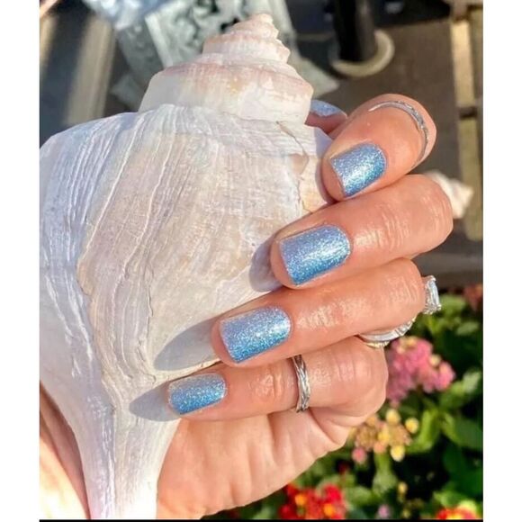 French Riviera Color Street Shimmering Blue Nail Strips. French Riviera - Picture 7 of 11